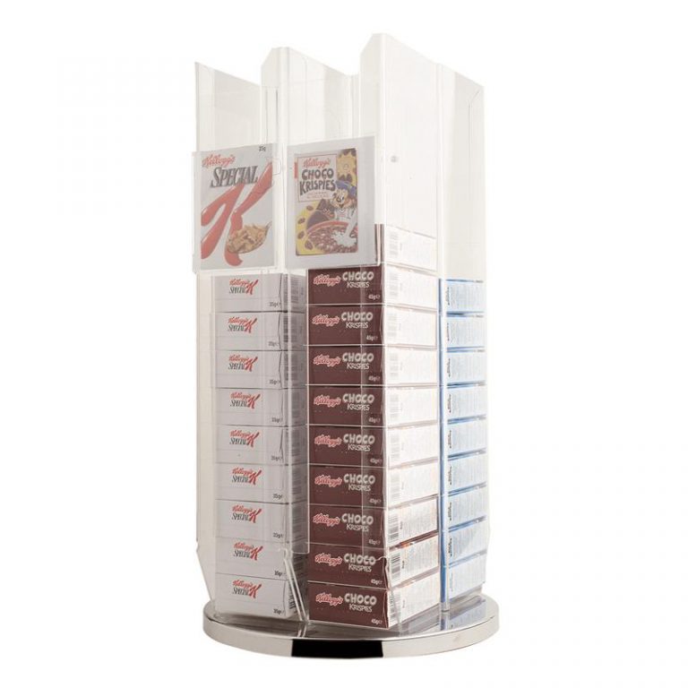 Rotating Cereal Pack Dispenser