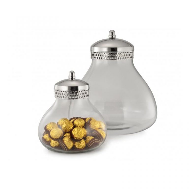 Storage Jar With Removable Lid