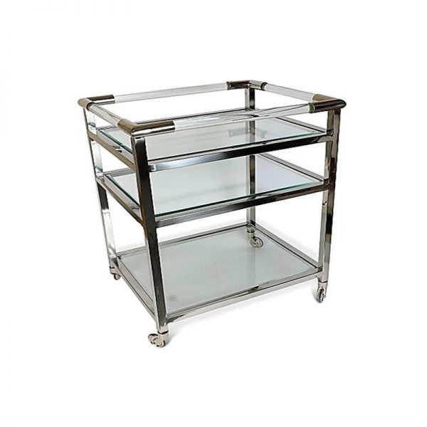 Drinks Trolley With 3 Tiers